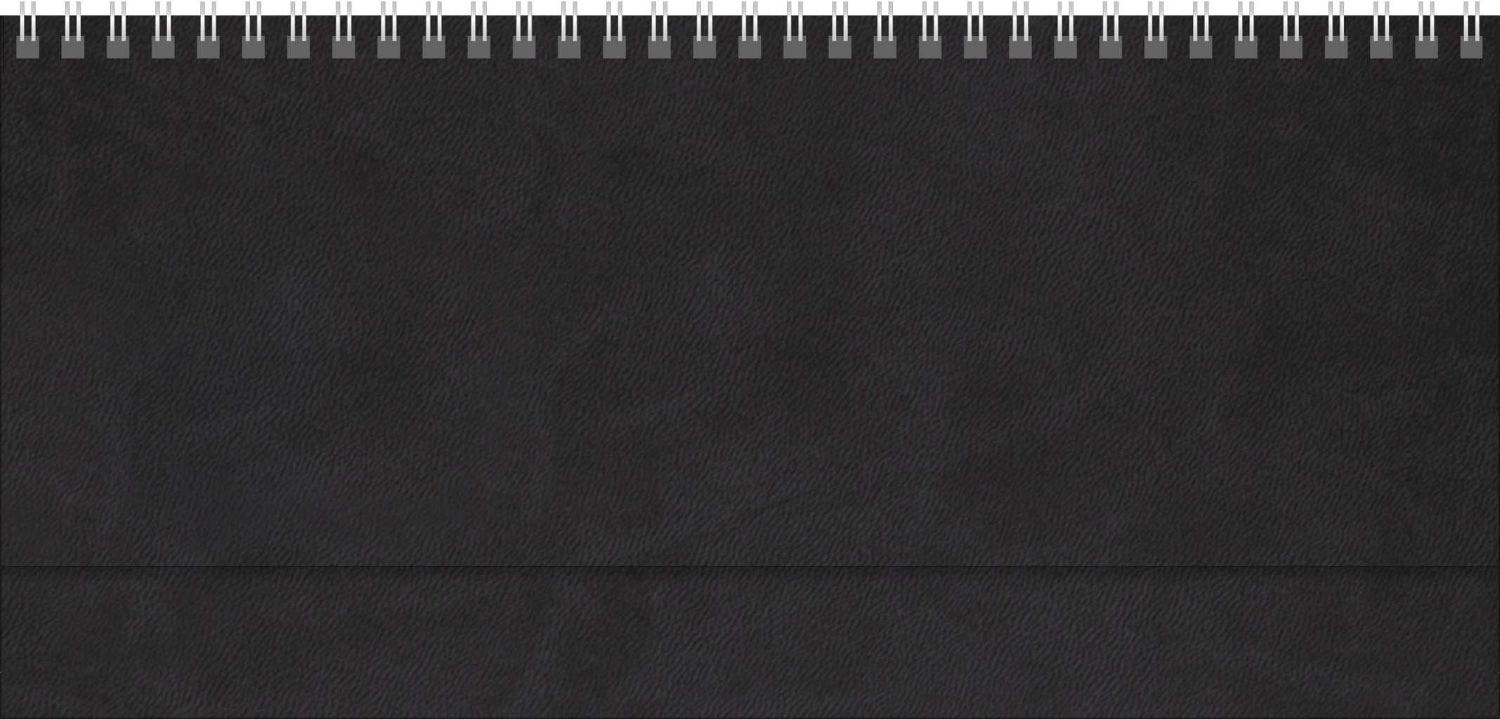 Tischquerkalender Amrum
Soft-Touch schwarz
1 Woche / 2 Seiten
Deutsch grau
mit Register